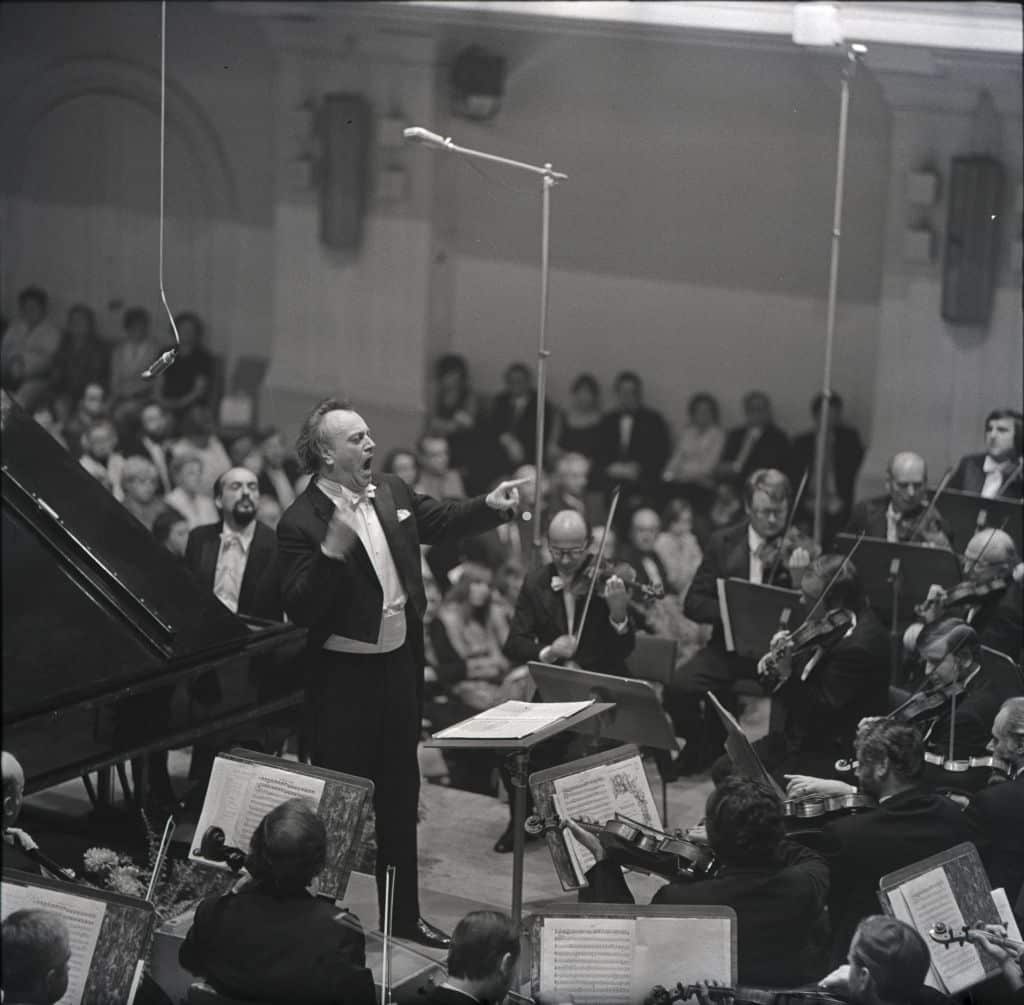 Schostakowitsch-Zyklus Saison 1976/77, Gewandhausorchester, Kurt Masur in der Messehalle Leipzig