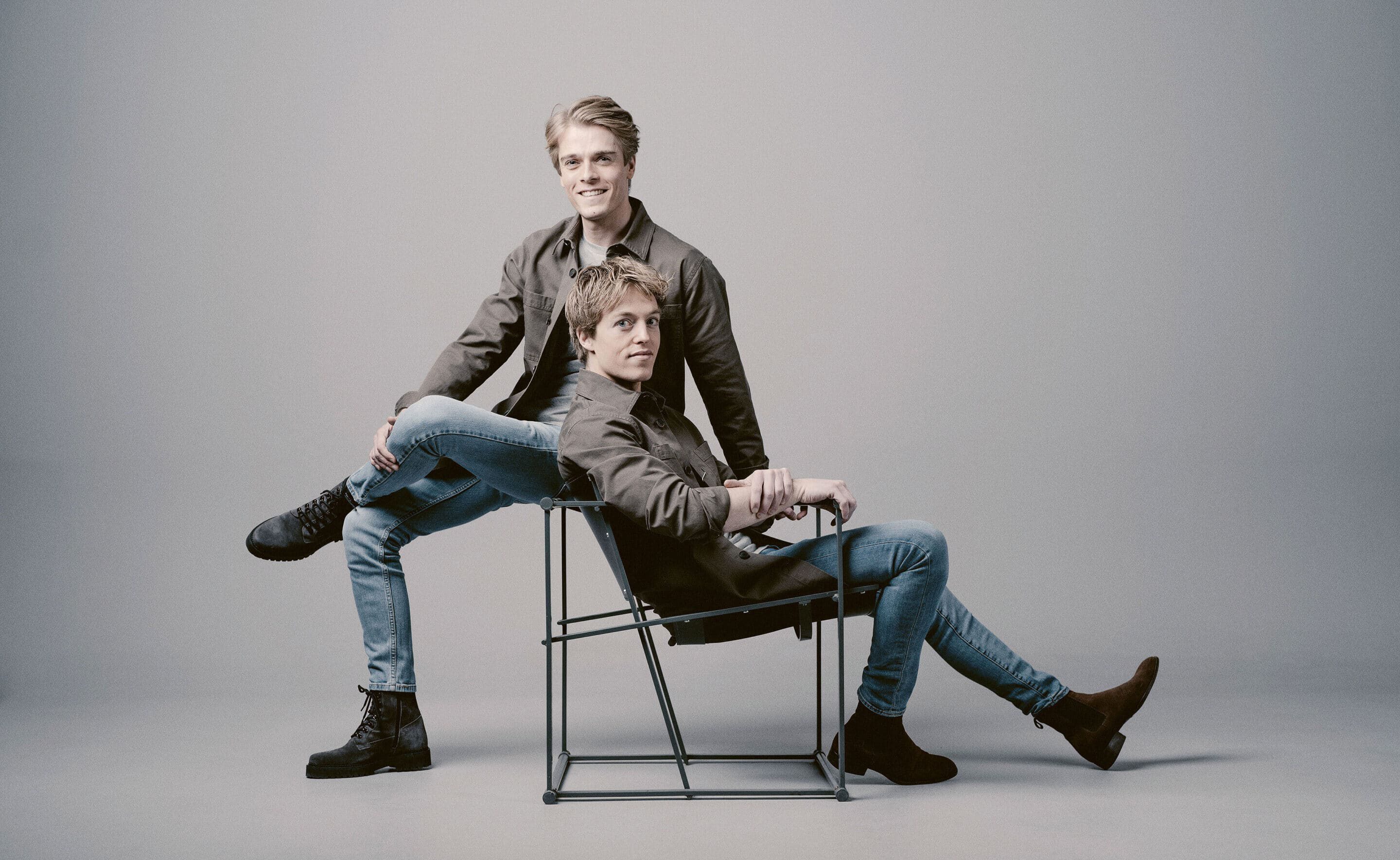 Arthur en Lucas JussenPhoto: Marco Borggreve