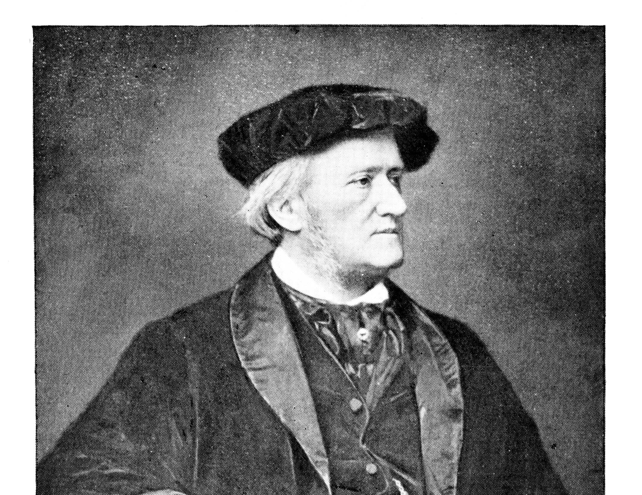 Richard Wagner Photo Profile Portrait. Composer, Germany